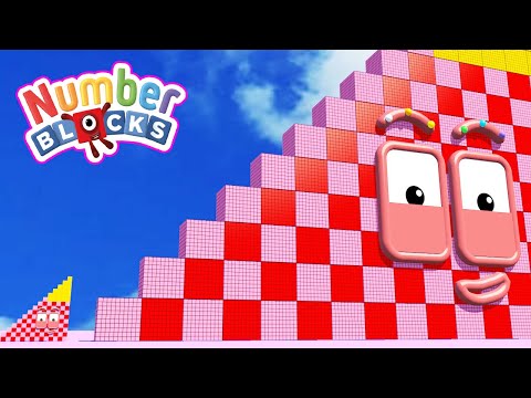 BIG Number Numberblocks Step Squad NEW 1 to 120 000 BIGGEST- The Amazing Step Squad Numberblock HUGE