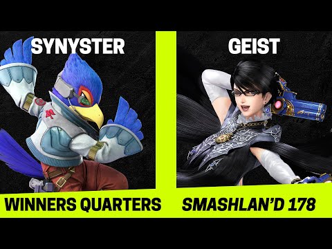 SmashLAN'd 178 Winners Quarters - Synyster vs Geist - SSBU Smash Ultimate Tournament