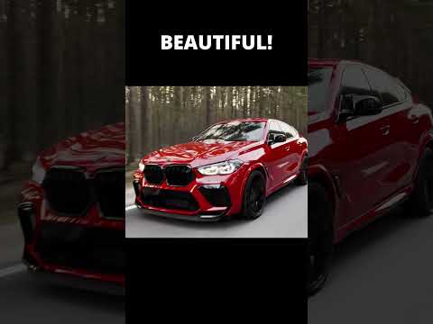 This is 2021 Akrapovic BMW X6M! #shorts