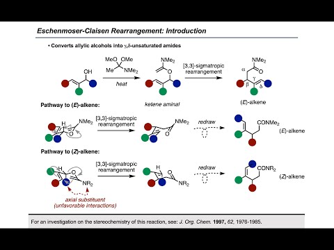 Synthesis Workshop: The Eschenmoser-Claisen Rearrangement (Episode 55)