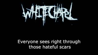 WhiteChapel - Fall Of The Hypocrites - Lyrics / Letra