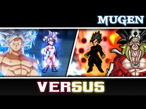 Mastered Ultra Instinct Goku VS Anime Bosses / Forms - MUGEN