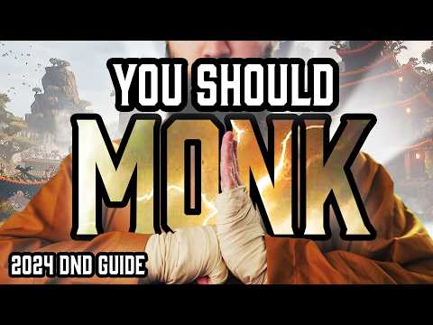 You Should MONK | DND 2024 Player's Handbook Guide