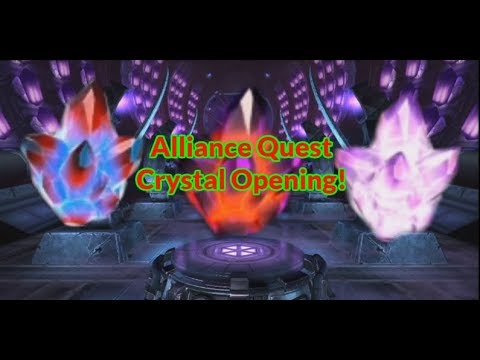Alliance Quest Map 5, Map 6 And Map 7 Crystal Opening!! | Marvel Contest Of Champions