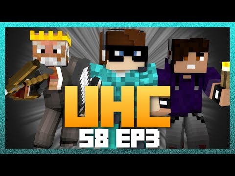 Minecraft UltraHardcore (Cube UHC) SEASON 8 EP 3 - ATTACK!