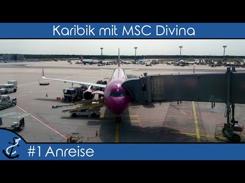 Kreuzfahrt-Vlog Karibik mit MSC Divina 2017 - #1 Mit WOW Air nach Miami