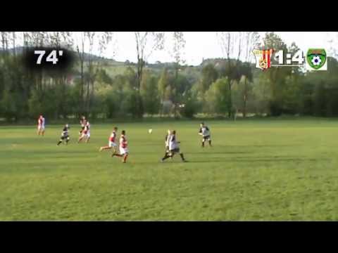 Robert Twaróg - 2:4 (73') 11 kolejka I ligi: Płomień Limanowa - AKS Ujanowice (15.05.2013r.)