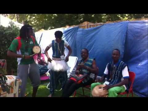 La troupe Naaba Kango au festival Lafi Bala - Chambéry