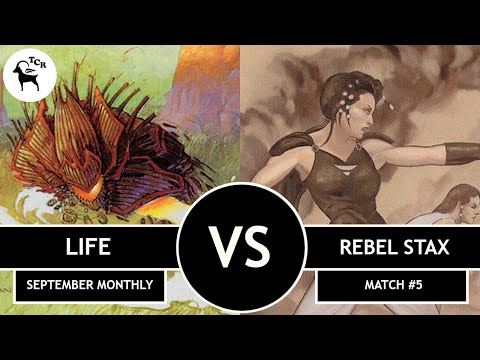 Life vs Rebel Stax - Premodern Monthly Open September 2021 Match #5