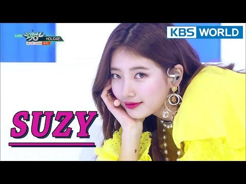 SUZY (수지) - HOLIDAY [Music Bank COMEBACK / 2018.02.02]