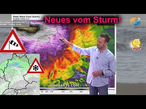 Storm warning! Severe Thursday, less severe Friday. Current wind and weather forecast for Februar...