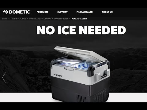Dometic CFX-65W 64 quart Portable Refrigerator/Freezer (2.2CF,120/12-24V,WIFI)