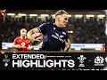 THIS WAS BONKERS 🔥 | EXTENDED HIGHLIGHTS | WALES V SCOTLAND | 2024 GUINNESS MEN'S SIX NATIONS RUGBY