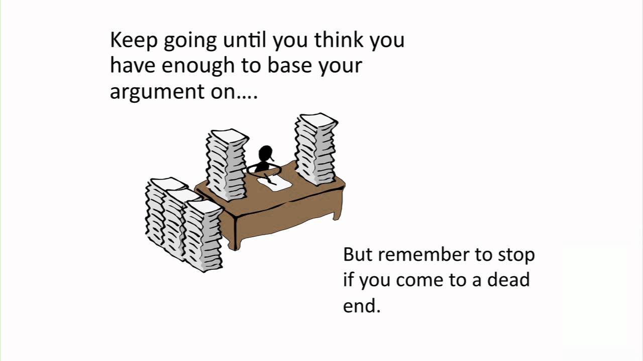 How to start researching a moot problem