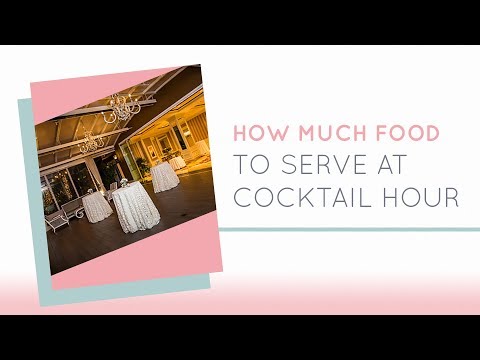 EVERYTHING YOU NEED TO KNOW ABOUT WEDDING COCKTAIL HOUR