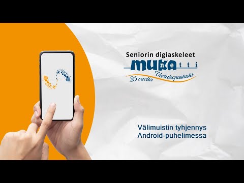 Välimuistin tyhjennys Android-puhelimessa