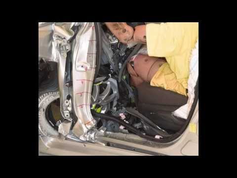 Thumbnail for IIHS - 2012 Toyota Prius v small overlap crash test / POOR EVALUATION / by Mid-size, Toyota Prius, Wheelbase, Toyota, rall, SEAT, Toyota Prius G, Toyota Prius C, Toyota Prius V, Car, Vehicle, vide