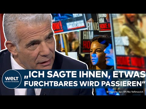 HAMAS-TERROR IN ISRAEL: Das wusste Oppositionsführer Jair Lapid vor dem 7. Oktober | WELT Talk