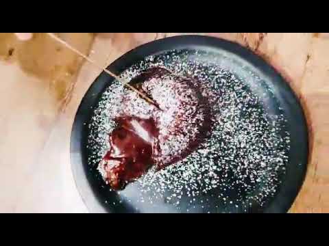 molten chocolate cake#lavacake