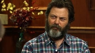 Nick Offerman and Megan Mullally | Larry King Now