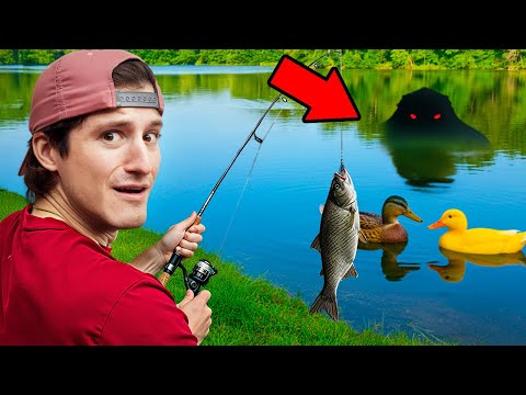 HAY UN MONSTRUO EN EL LAGO DE MIS PATOS !!