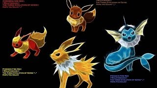 Pokemon Fire Red : Eevee Evolution