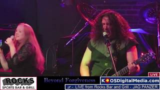 Beyond Forgiveness Opening for Jag Panzer in Colorado Springs