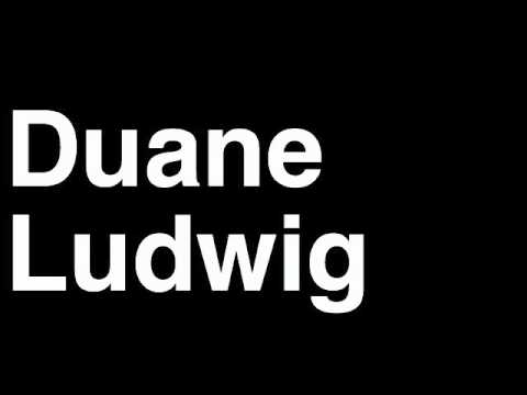 How to Pronounce Duane Ludwig Welterweight Fighter UFC MMA TKO KO Knock Out Punch Hit