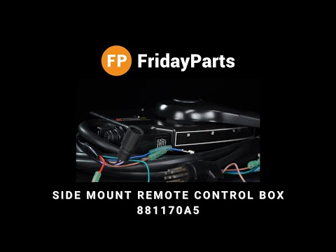 Side Mount Remote Control Box 881170A5 for Mercury Outboard Boat Motor Engine