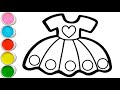 Princess Drawing, Painting and Coloring for Kids || Children Art