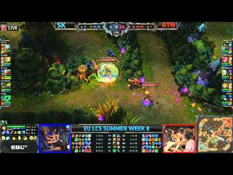 SK Gaming (SK) vs Alternate (ATN) - Karma top + Vi Jungle || EU LCS Summer 2013 W8D1 || Full Game HD