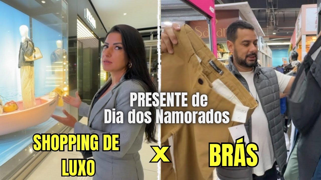 VALENTINE'S DAY EXPENSIVE SHOPPING MALL IN SP X BRÁS