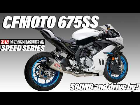 2025 CFMOTO 675SS Stock vs. Yoshimura AT2 Speed Series Exhaust