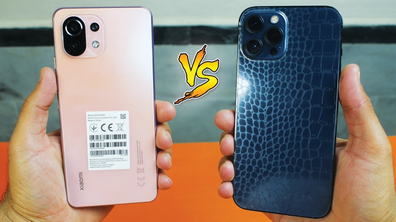 Xiaomi Mi 11 Lite vs iPhone 12 Pro Max Speed Test!