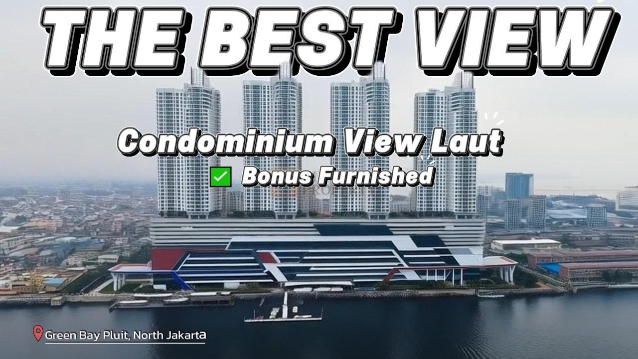 Very Worth Selling Condominium Green Bay Pluit Greenbay 3Br 118M², Sea View & Ready to Occupy