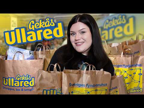 Miniatyrbild: Gekås Ullared vlogg och haul – Ullared haul på YouTube