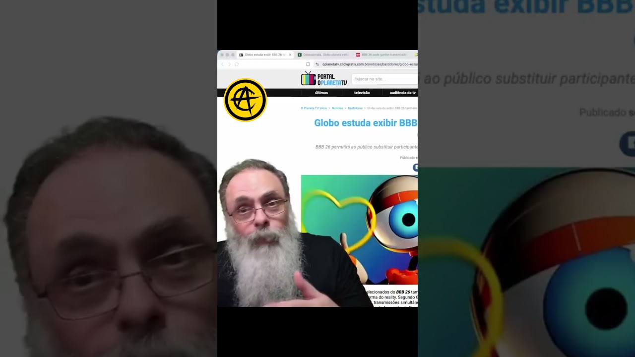 GLOBO DESESPERADA vai COLOCAR o BBB 26 no YOUTUBE, pior que VAI DAR AUDIÊNCIA, mas e a GLOBOPLAY?