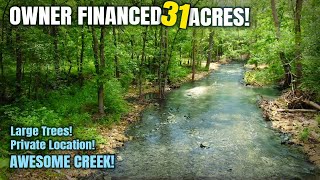 $2,500 Down Payment - OWNER FINANCED 31 acres For Sale in the Ozarks! #PH15 - Large Trees & Privacy