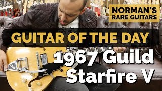 Video thumbnail for Guitar of the Day: 1967 Guild Starfire V | Norman's Rare Guitars by Normans Rare Guitars