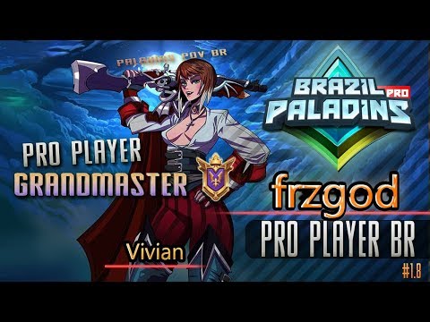 frzgod Vivian PRO PLAYER - UNSTOPPABLE X7 - duo dinttck Paladins Ranked! #1.8
