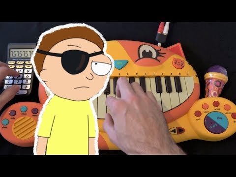 EVIL MORTY THEME/FOR THE DAMAGED CODA ON A CAT PIANO AND A DRUM CALCULATOR