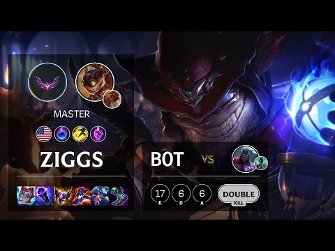 Ziggs Bot vs Varus - NA Master Patch 12.5
