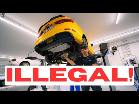 The loudest Audi A3 in Germany 😱 – FOX exhaust system & straight pipe test - TGP