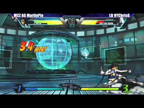 UMVC3 MCZ AG MarlinPie vs LB NYChrisG - WB6 Road to Evo 2012