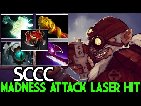 SCCC [Sniper] Madness Attack Laser Hit Full Physical Build Dota 2