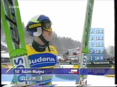 Małysz -151,5m Willingen 2001(German commentary)