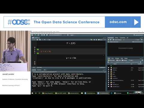 Machine Learning in R Part I - Jared Lander