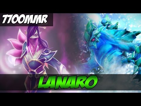 Lanaro 7700 MMRPLays Templar Assassin and Morphling - Dota 2