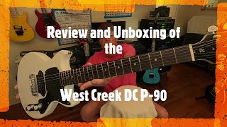 Video thumbnail for West Creek DC Guitar    TOPICS: Unboxing / Overall Fit and Finish / Factory Setup and Playability by MusicNGear