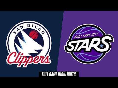 San Diego Clippers vs. Salt Lake City Stars - Game Highlights